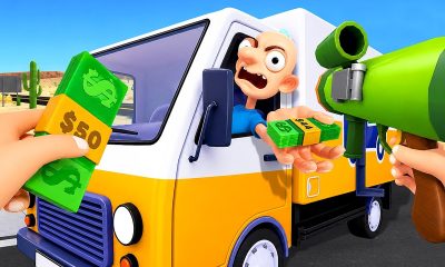 Getting RICH by Destroying Money Trucks in Gas N Cars VR