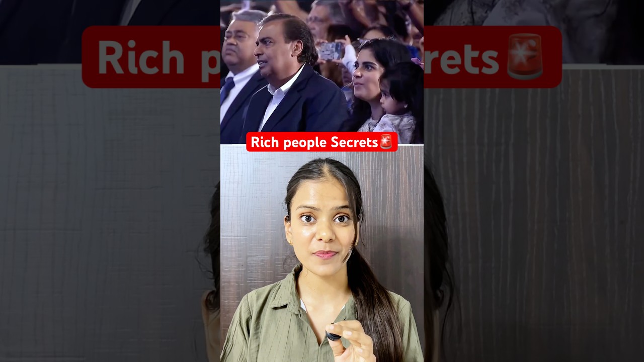 Rich People Secrets | #silent #phone #rich #ambani #secret #hacks #finance #youtubeshorts #shorts
