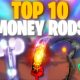 Top 10 BEST Money Making Rods in Fisch! (Make Billions Fast)
