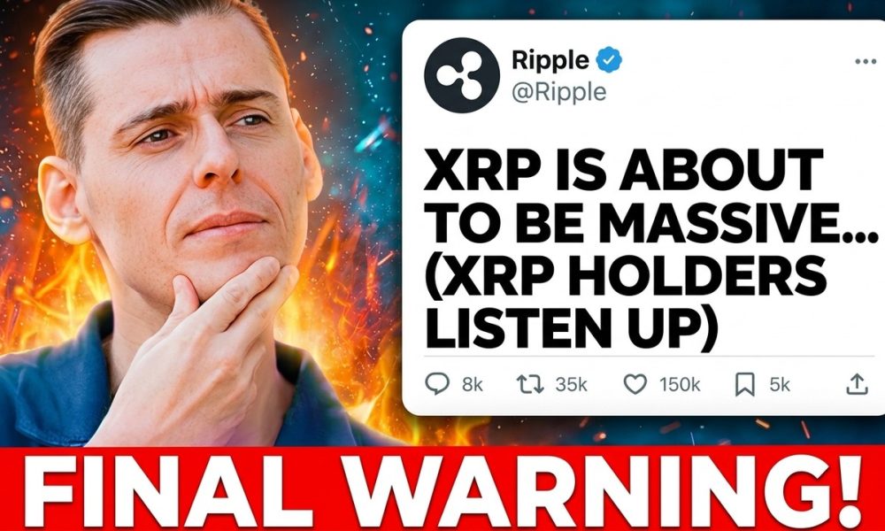 ''XRP FINAL SHAKE OUT, WE WILL LAUNCH??!'' (XRP HOLDERS MUST WATCH)