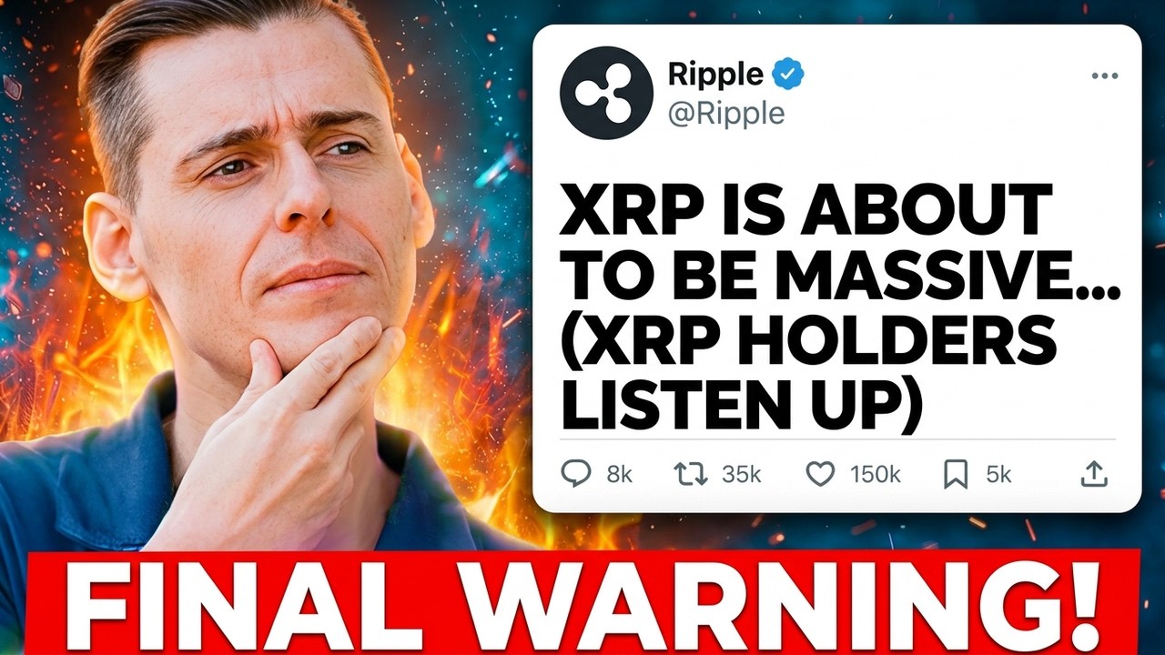 ''XRP FINAL SHAKE OUT, WE WILL LAUNCH??!'' (XRP HOLDERS MUST WATCH)