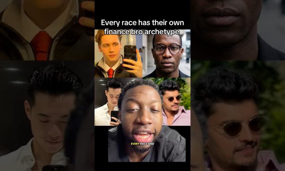 Every race has their own finance bro archetype #archetypes #finance