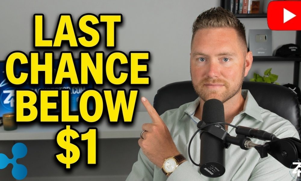 LAST CHANCE TO BUY XRP BELOW $1