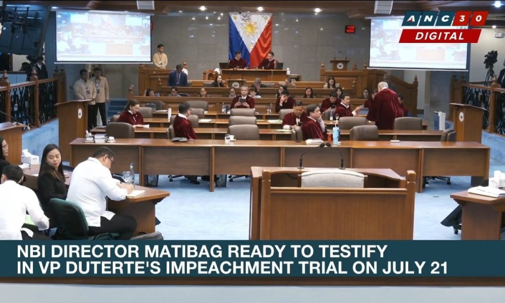 VP ON TRIAL RECAP: Subpoena for VP Duterte financial records sought | ANC