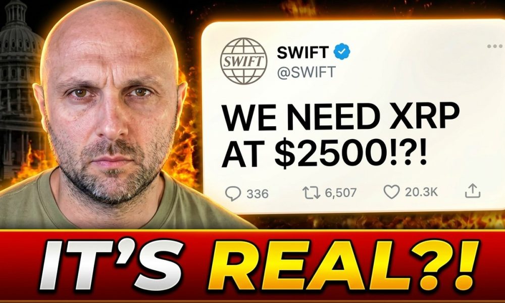 HOLY CR*P SWIFT JUST MADE THE $2500 XRP PRICE REAL???