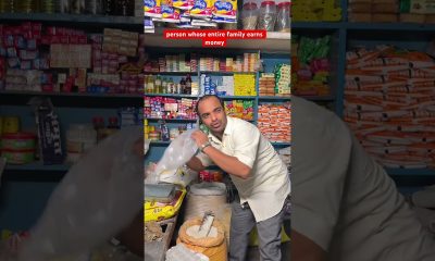 person whose entire family earns money
