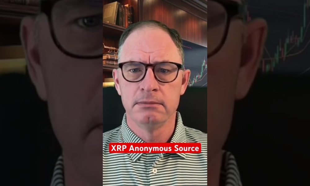 XRP Anonymous Source #xrp #crypto @digitalassetinvestor