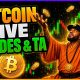 Bitcoin Live Trading & TA