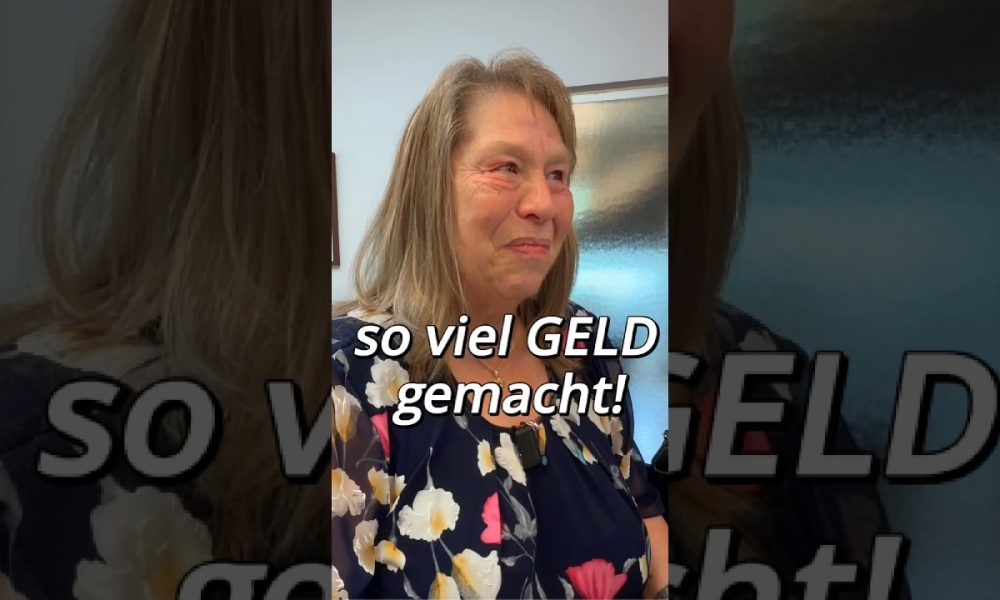 so viel Geld gemacht!