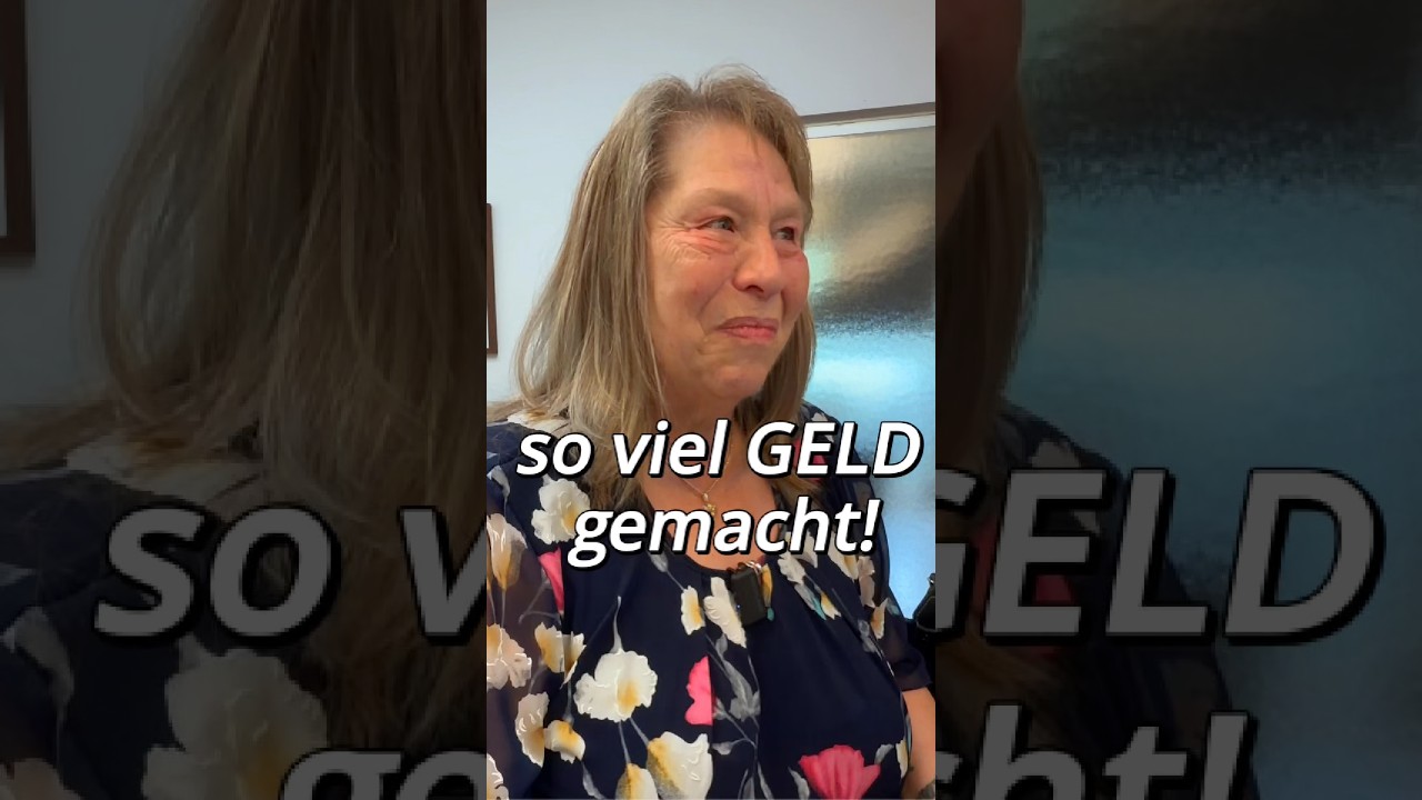 so viel Geld gemacht!