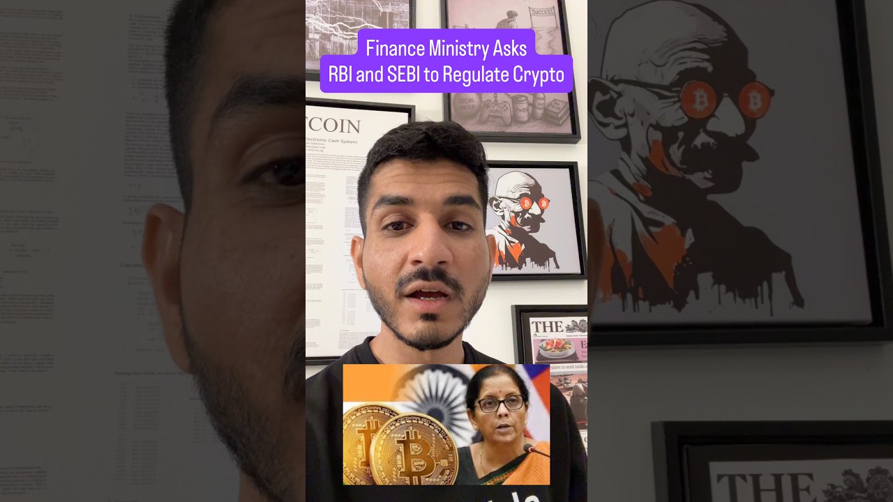 Finance Ministry Asked RBI and SEBI to Regulate Crypto