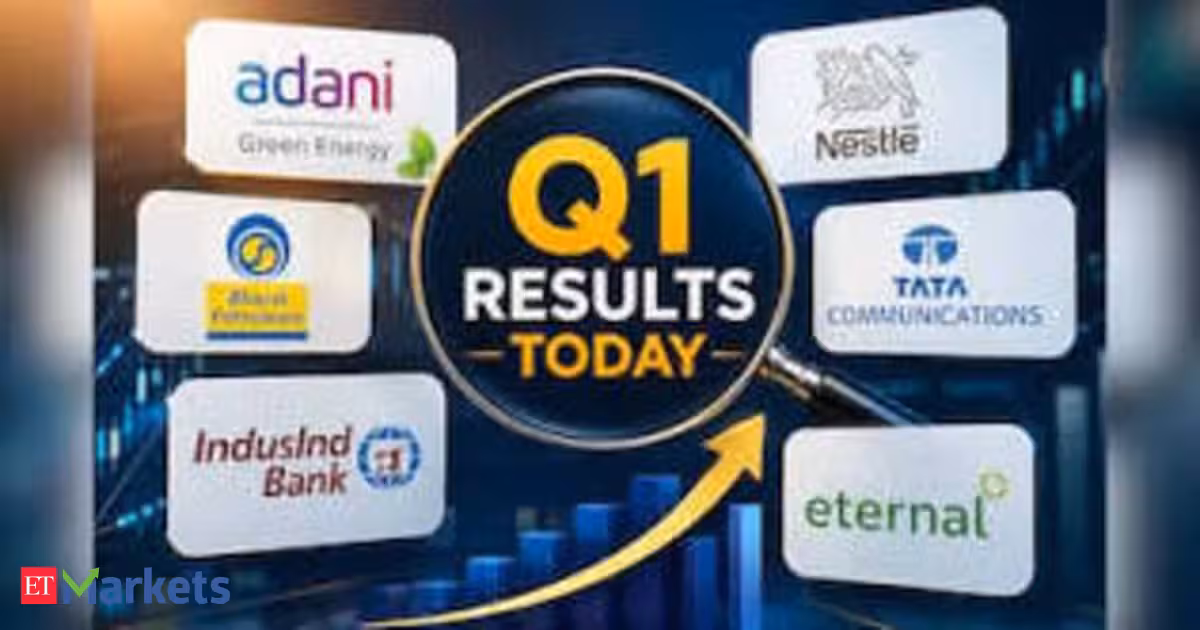 Q1 Results today: Eternal, Nestle, IndusInd Bank among 63 companies announcing June earnings. What to expect?