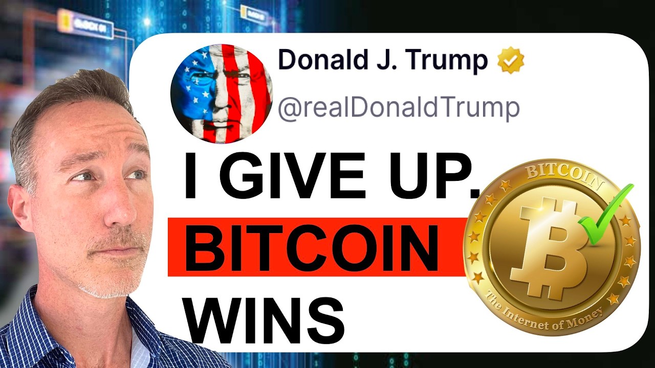 Trump Just Caved. Bitcoin Is Loving It.