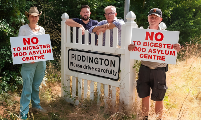 Why an Oxfordshire village has erupted over illegal immigration
