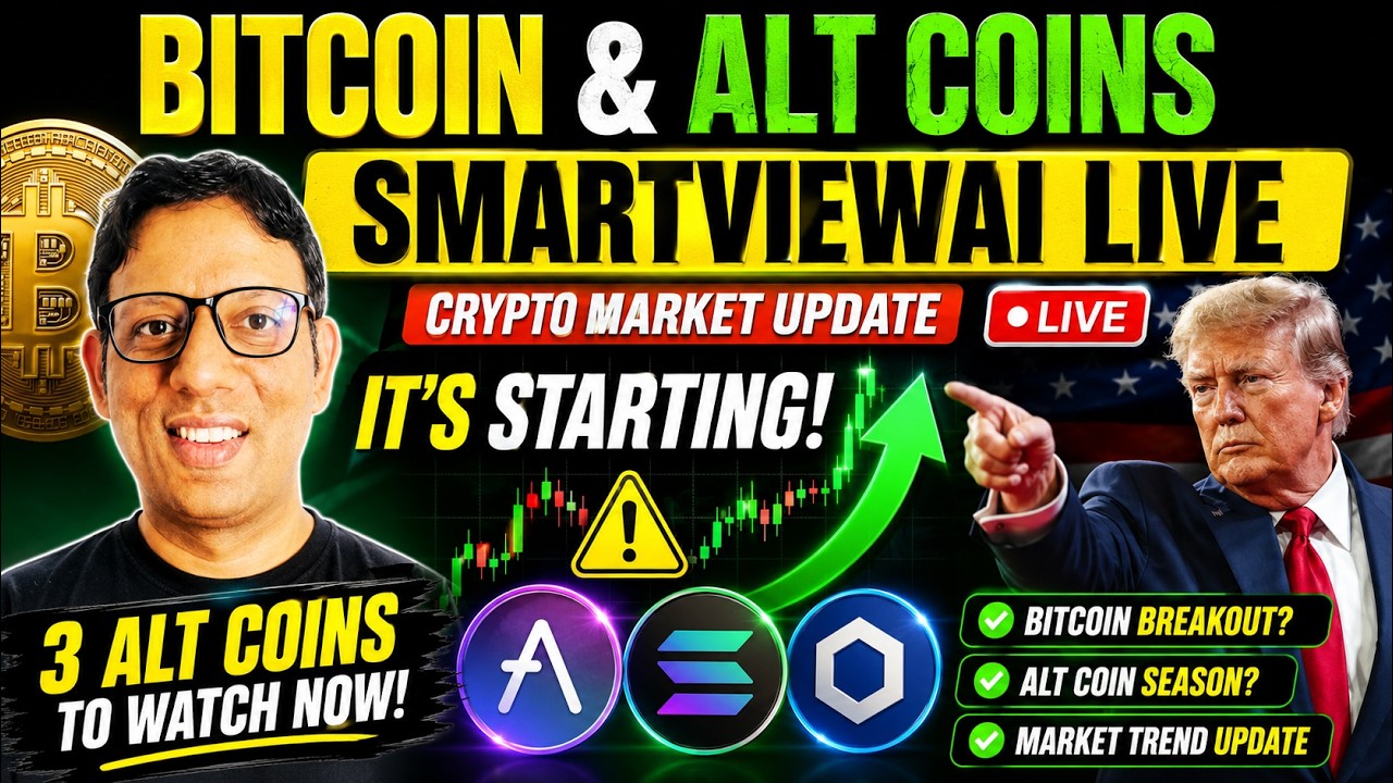 Bitcoin and Alt Coins Update | SmartViewAi portfolio tracker live |  SmartViewai subscription