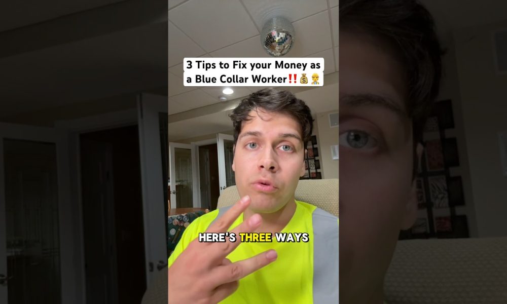 3 Valuable Financial Tips on how to not SCREW your life up as a Blue Collar Worker, Thoughts?