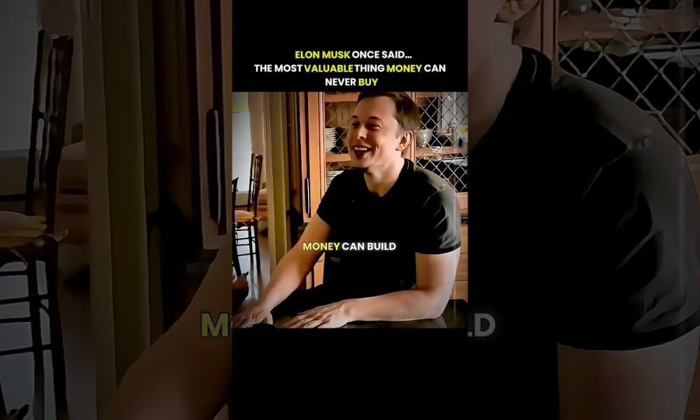 The Most Valuable Thing Money Can Never Buy | Elon Musk Motivation #elonmusk #shorts