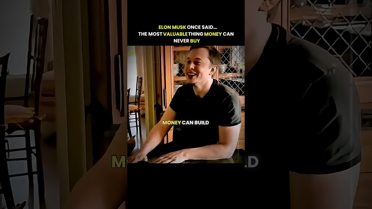 The Most Valuable Thing Money Can Never Buy | Elon Musk Motivation #elonmusk #shorts