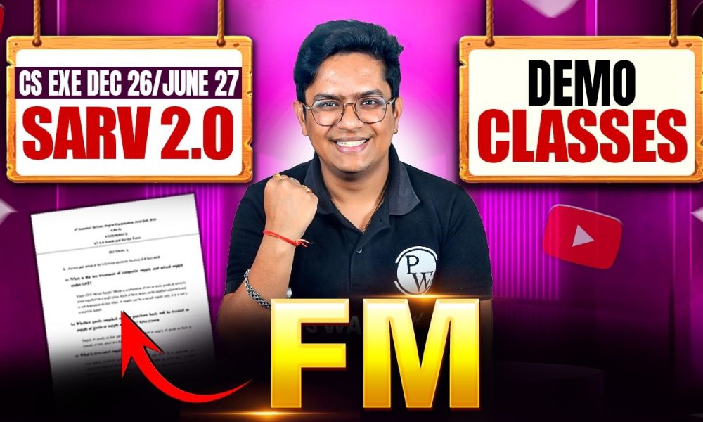 Capital Budgeting | Financial Management | CS Executive Dec 2026 / June 2027 | CS Debashish  Sir