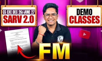 Capital Budgeting | Financial Management | CS Executive Dec 2026 / June 2027 | CS Debashish  Sir