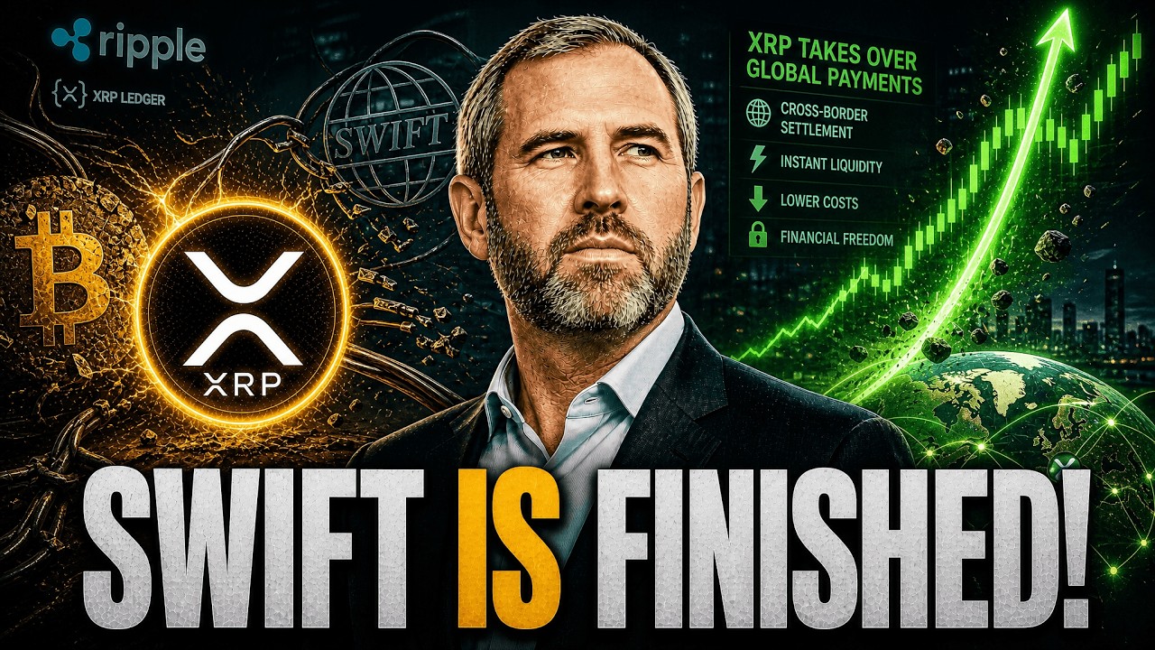 XRP CAN RUN ON IT'S OWN & FLIP BTC! - BRAD EXPLAINS WHY SWIFT IS FINISHED!