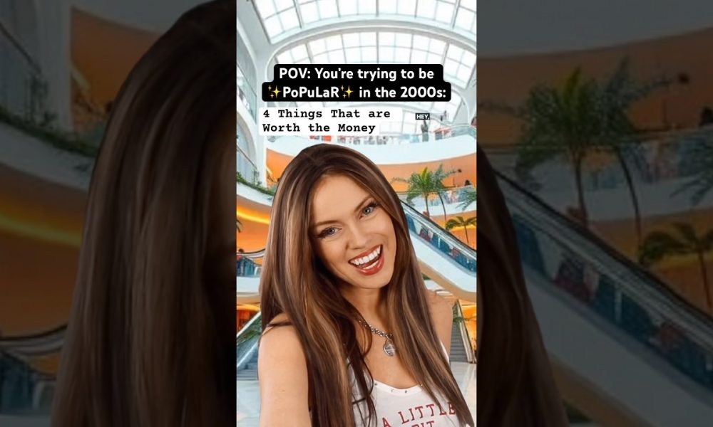 POV: Things that are worth the money if u want to be PoPuLaR in the #2000s. #nostalgia #2000sfashion