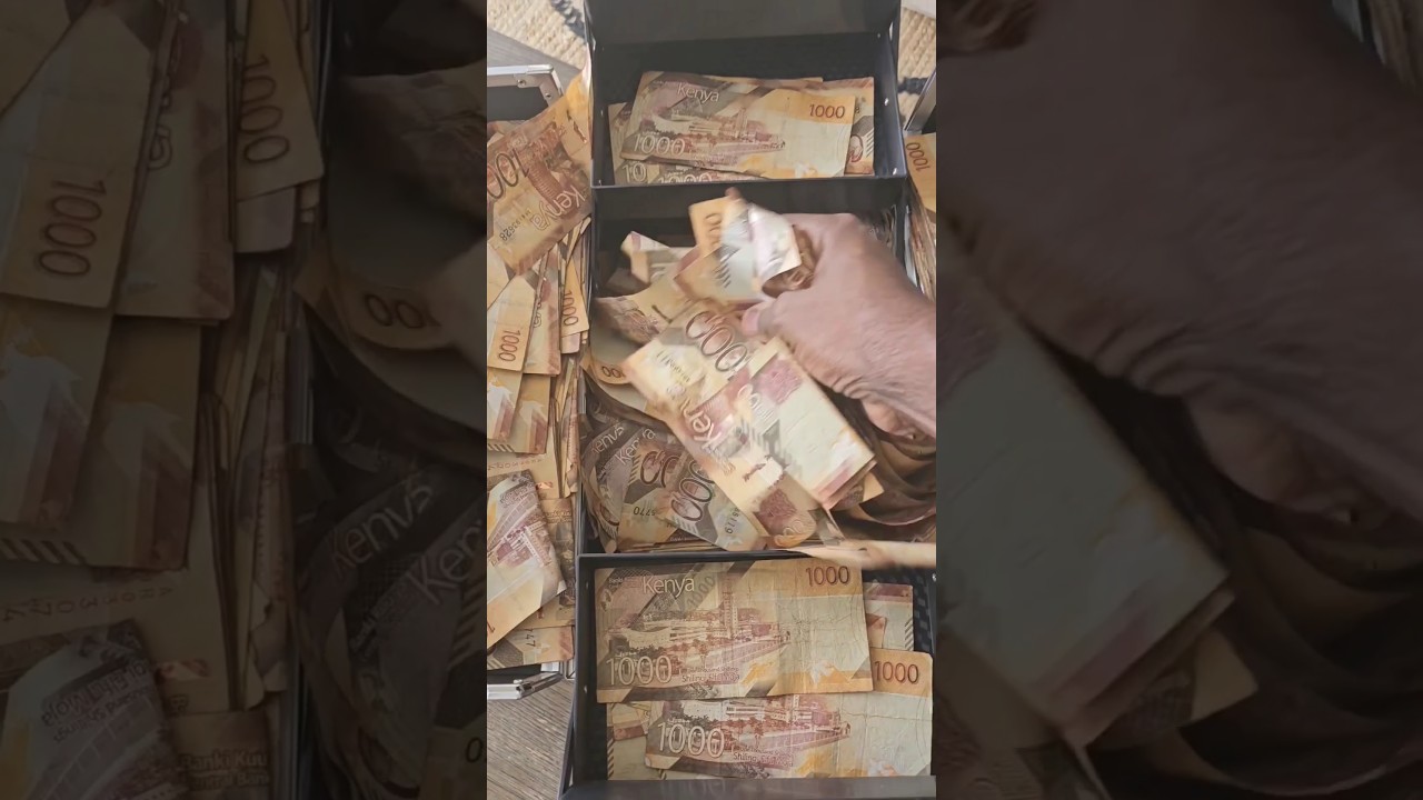 Erico Omondi Showing Off 13 Million In Cash, #kenya #nairobi #ericomondi #millionaire #shorts
