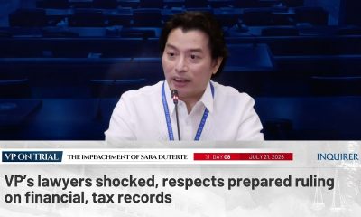 VP’s lawyers shocked, respects prepared ruling on financial, tax records