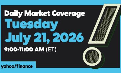 Yahoo Finance Live: Daily Market Coverage - July 21, 2026 9AM-11AM (ET)