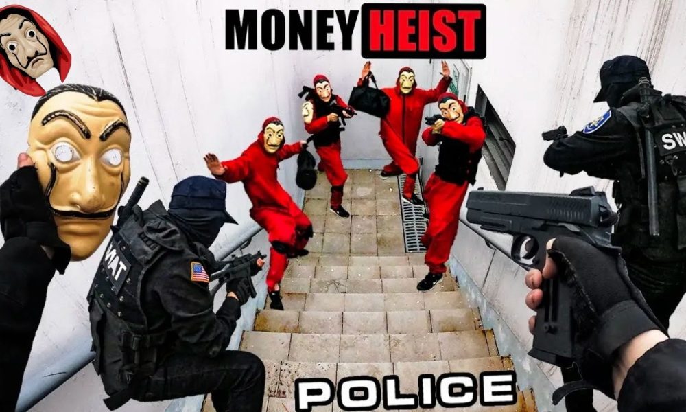 MONEY HEIST vs POLICE in REAL LIFE ESCAPE from Police | ACTION FULL STORY POV |2026 POV Movie