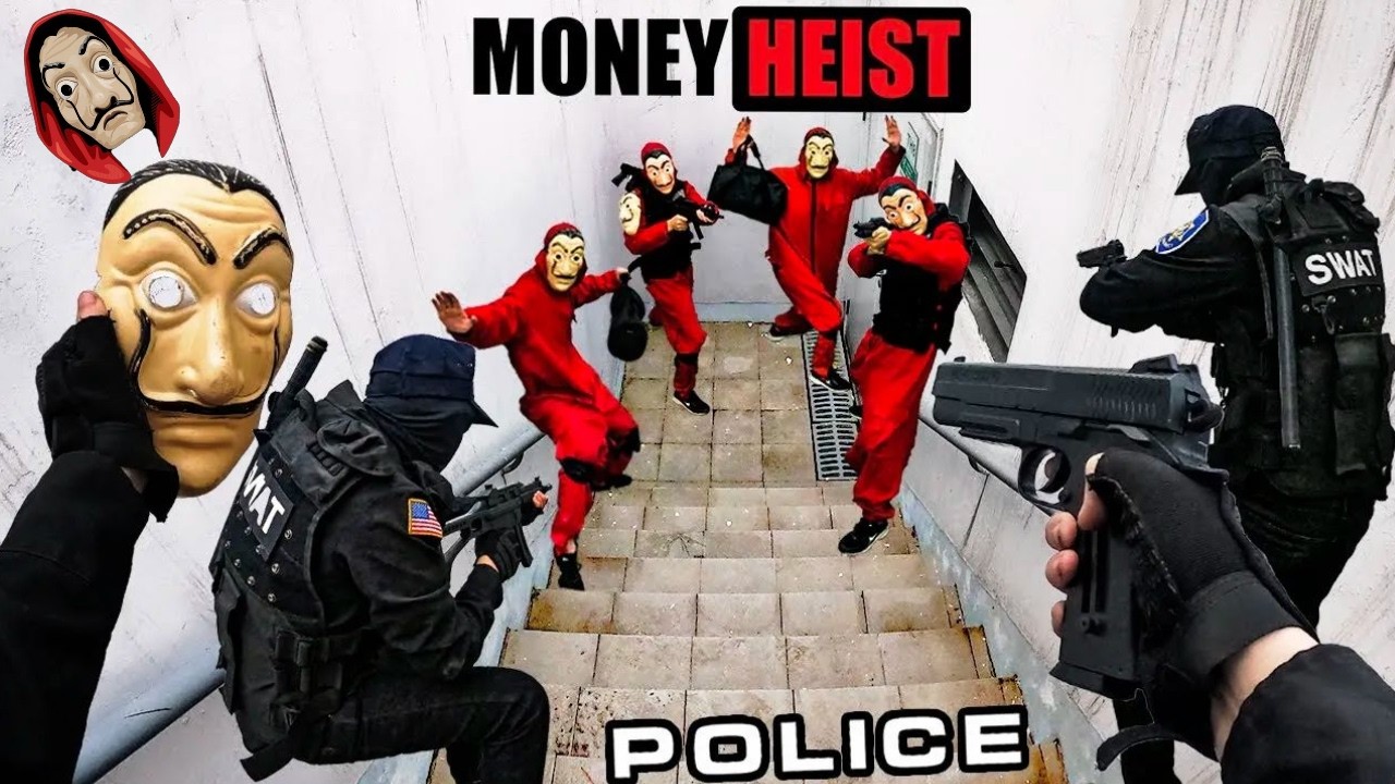 MONEY HEIST vs POLICE in REAL LIFE ESCAPE from Police | ACTION FULL STORY POV |2026 POV Movie