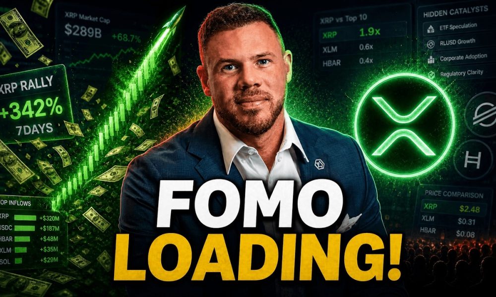 XRP FOMO IS LOADING! - PRICE OF XRP VS XLM & HBAR - MARKETCAP MULTIPLIER = HIDDEN CATALYST!