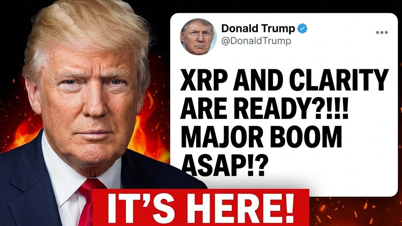 TRUMP: XRP & CLARITY ACT ON THE TABLE NOW!!! (BOOOOM)
