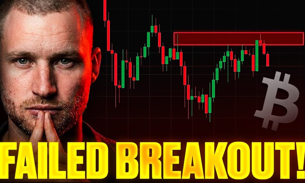 Bitcoin Rejected Again (Is A Bigger Drop Coming?)