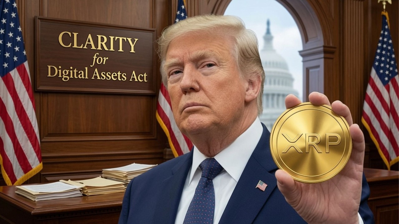 XRP TRUMP BASICALLY JUST PASSED THE CLARITY ACT !!!!!