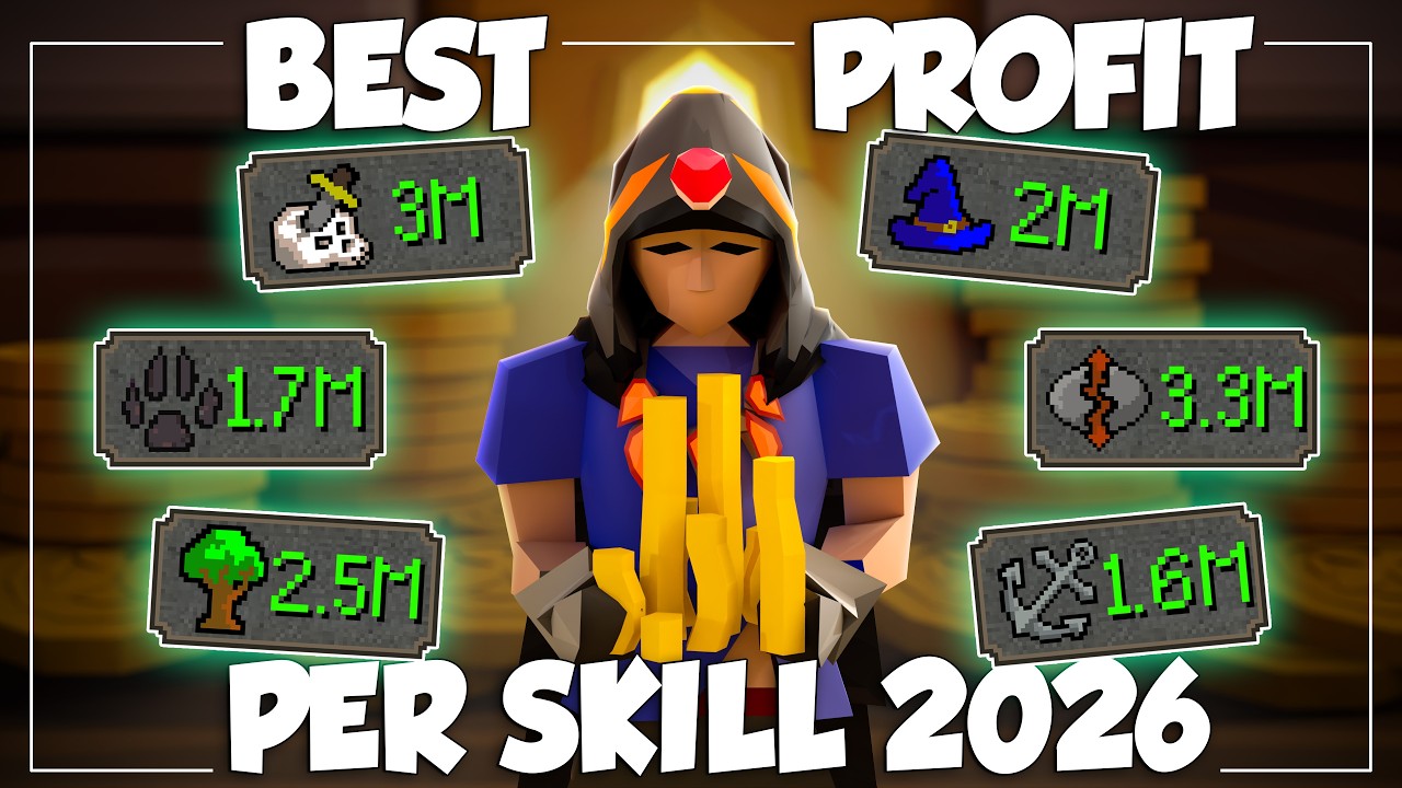 The BEST Money Maker Per Skill In OSRS 2026