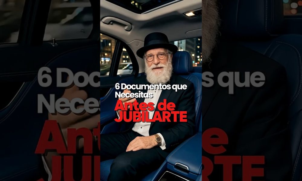 6 Documentos que debes tener antes de jubilarte #jubilation #finance #dinero #patrimonio