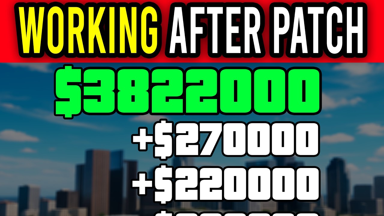 WORKING GTA 5 SOLO MONEY GLITCH (AFTER PATCH)