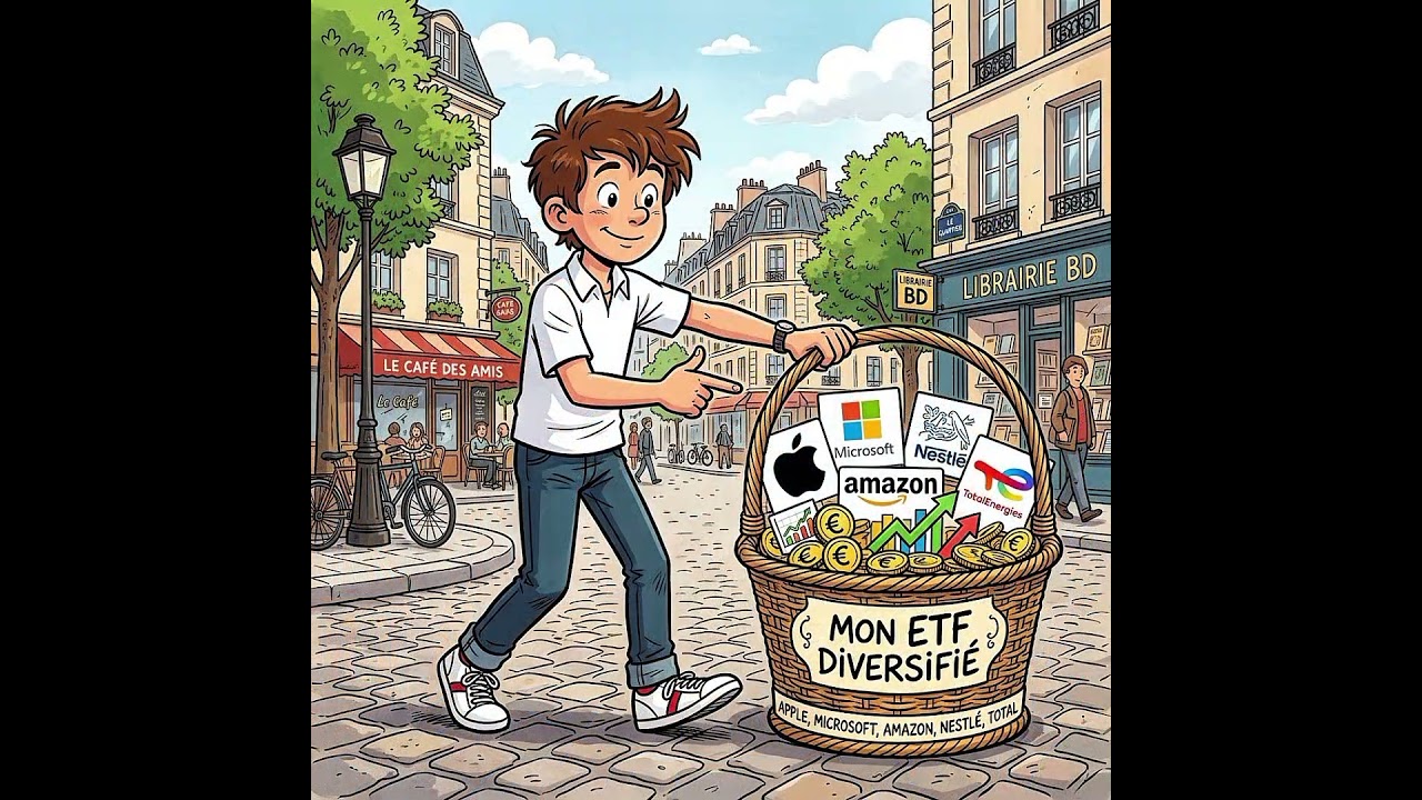 l'aventure de Martin en bourse #finance #animation #brouse #france