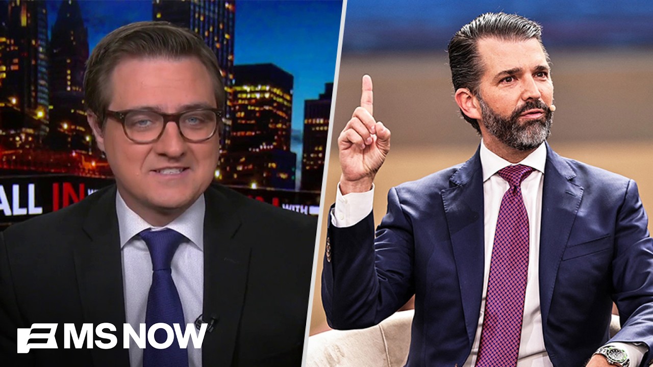 Don Jr.’s 200% returns look LESS 'financial wizard' and MORE corruption, says Hayes
