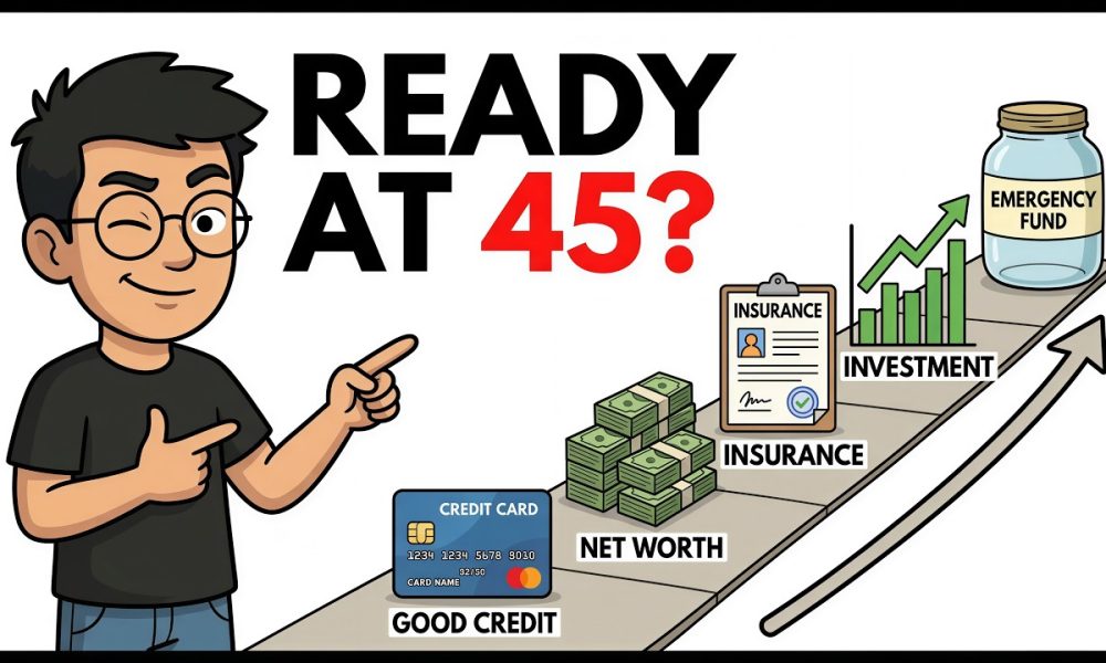 7 Financial Milestones to Hit By 45 (Even If You Started Late)