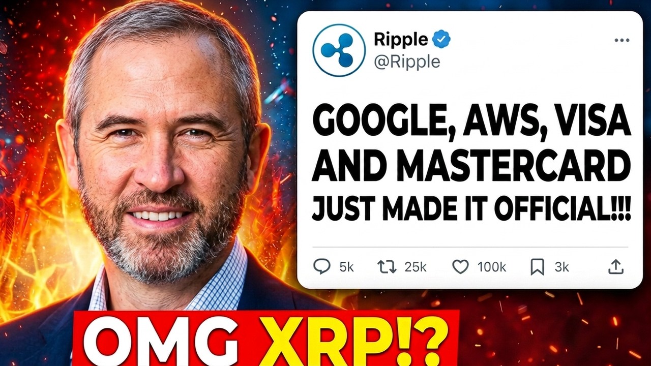 GOOGLE, AWS, VISA AND MASTERCARD JUST MADE XRP THE STANDARD PAYMENT??!