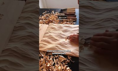If I learn this, can I achieve financial freedom?#Woodworking#HandmadeArt#WoodCarving#CreativeCrafts