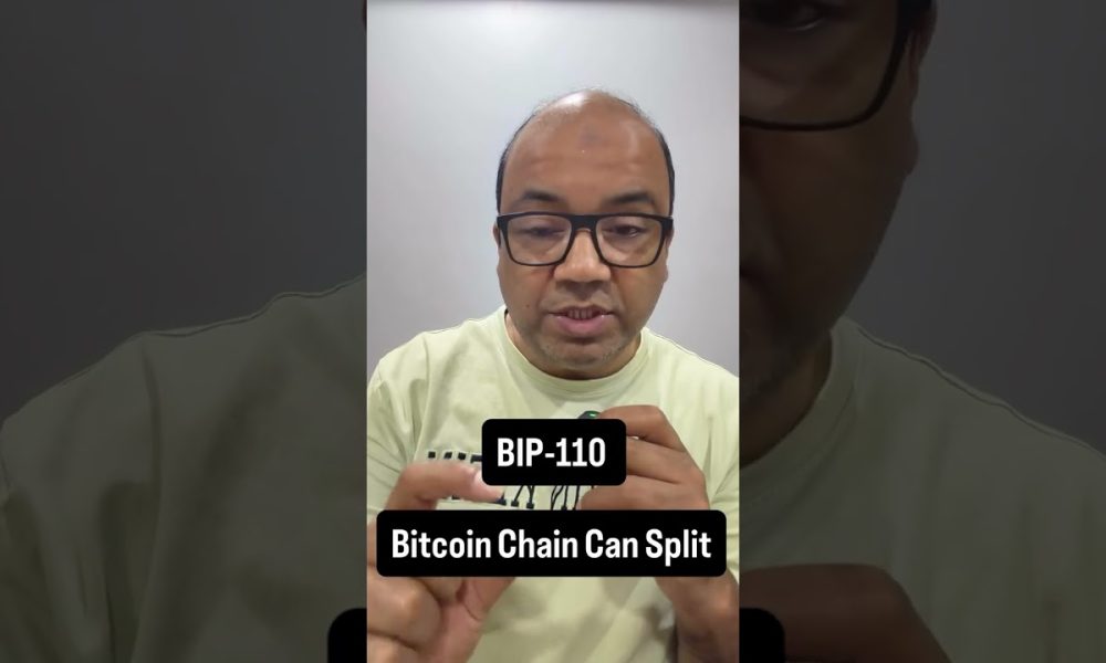 BIP-110 Bitcoin Chain Can Split.