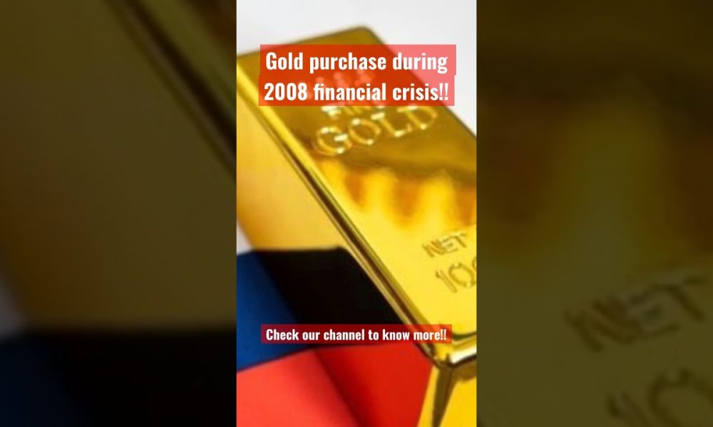 Gold purchase during 2008 financial crisis! #gold #investment #centralbanks #financial #inflation