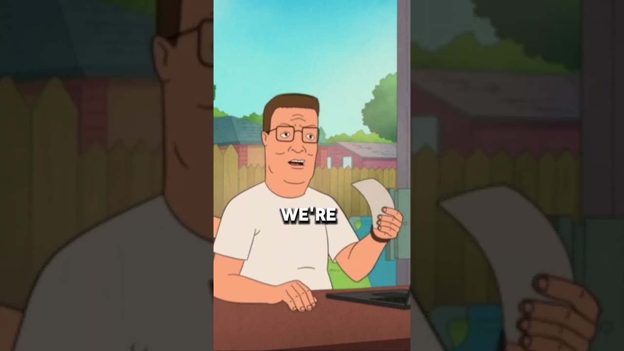 Bobby helps Hank with his financial problems #kingofthehillsS15E10 #short