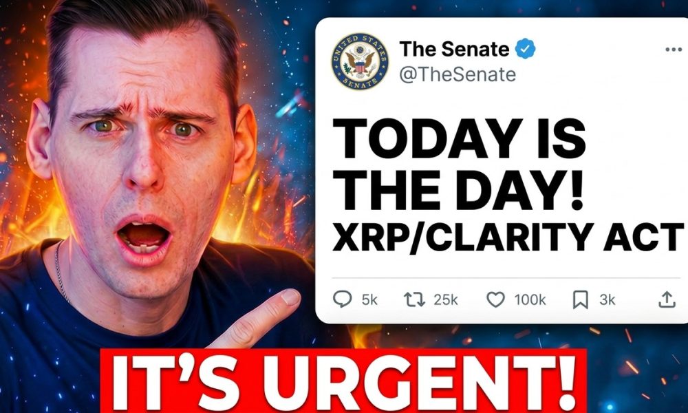 TODAY IS THE DAY CLARITY ACT!!!! (MAJOR XRP-CLARITY ACT SHOCK)