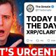 TODAY IS THE DAY CLARITY ACT!!!! (MAJOR XRP-CLARITY ACT SHOCK)