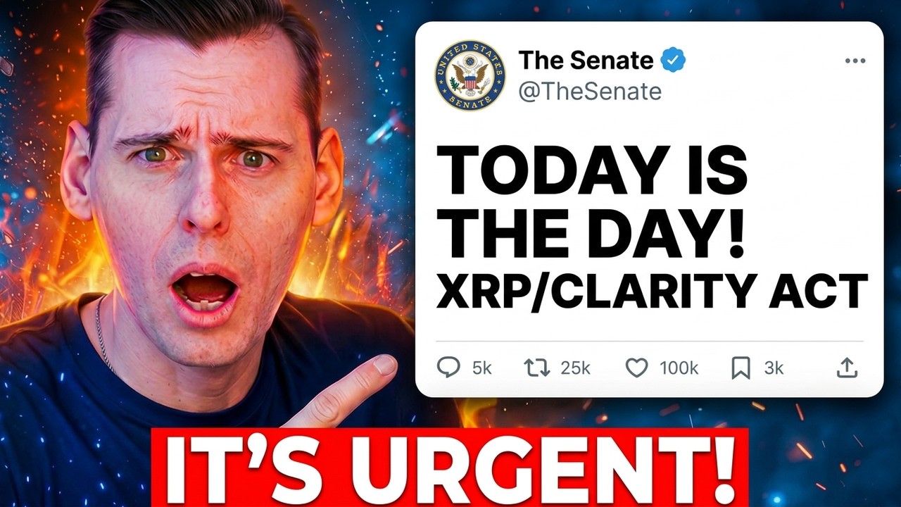 TODAY IS THE DAY CLARITY ACT!!!! (MAJOR XRP-CLARITY ACT SHOCK)