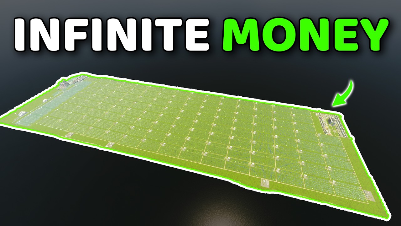 Exploiting Solarpower for INFINITE Money in Cities Skylines 2...
